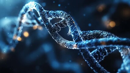 abstract biology and scientific illustration background video - Powered by Adobe