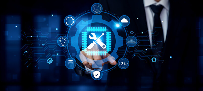 Global IT support and technical maintenance services. Providing solutions for system maintenance, ensuring business continuity with reliable 24 7 IT support. Motif