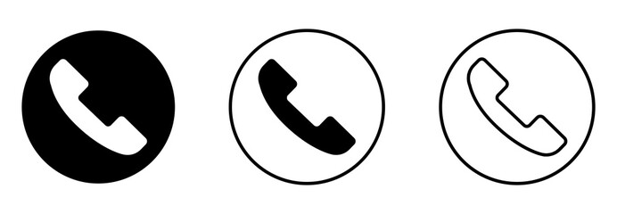 Set of call icon