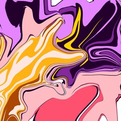 Beautiful colorful wavy gradient tile abstract art pattern texture 