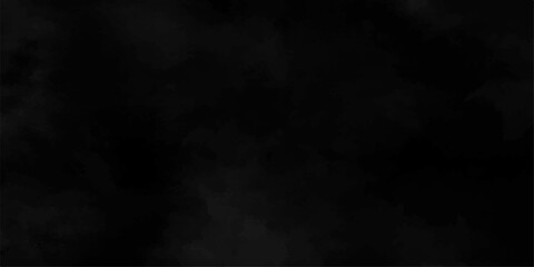 Dark grunge texture of black smoke on a gray concrete wall surface for an old vintage background design