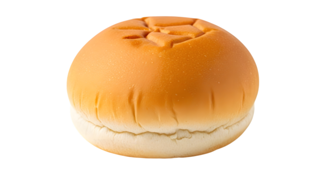 Single dark red cherry with stem isolated on black background