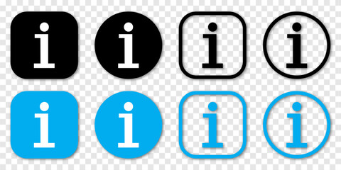 Collection of info icon