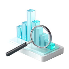 Data Analysis and Business Growth Magnified: 3D Bar Chart Visualizing Performance and Strategy