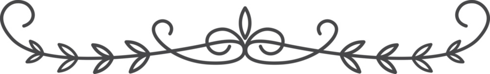 A black and white image of a leafy border