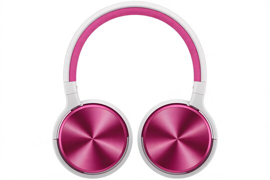 Buy wireless headphones pink and white over ear headphones for music lovers