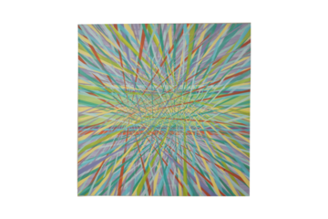 Dynamic Optical Illusion Line Pattern Abstract Art