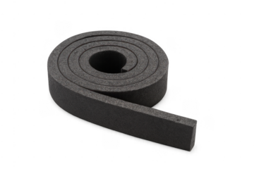 Black foam weather stripping roll for insulation and sealing