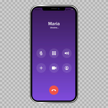Phone Call Screen Template