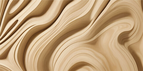 A smooth brown wooden texture background with a flowing chocolate liquid design and subtle golden wave pattern
