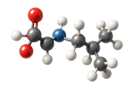 Acetylated lysine with an acetyl group on its side chain.