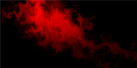 Abstract fiery blaze with burning energy and red-orange smoke texture in the dark