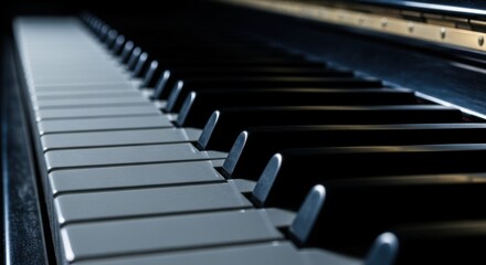 Piano keys music instrument keyboard musical note melody concert sound