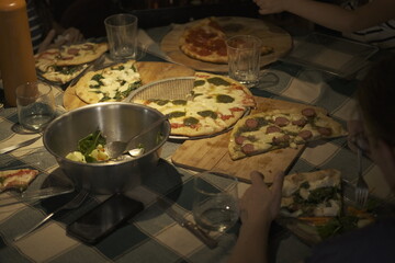 Domestic Pizza equals happiness