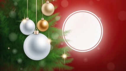 Christmas backgrounds mockup