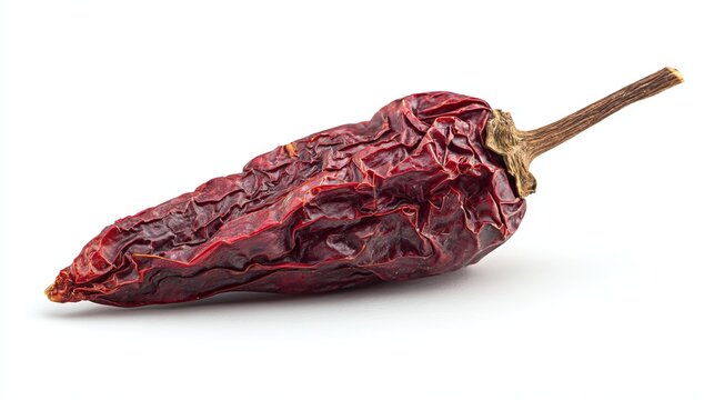 Richly colored dried chili pepper ready to add bold flavor to your Southwestern cuisine, vibrant and spicy with a hint of smoky heat for authentic taste