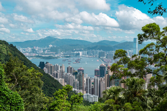Honk Kong China Skyline