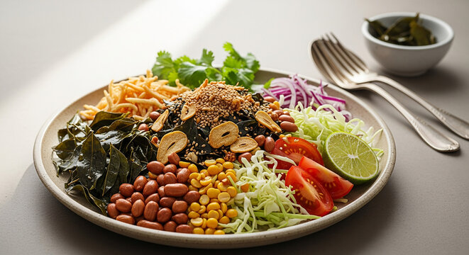 Vibrant Burmese Tea Leaf Salad A Delicious and Colorful Culinary Masterpiece