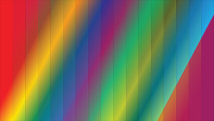 Obraz premium Vibrant Abstract Rainbow Diagonal Art | Dynamic Gradient Spectrum Streaks with Modern Digital Color Patterns for Creative Background Inspiration