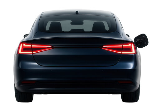 Hybrid fastback featuring unique LED taillights and a charging port. - Powered by Adobe