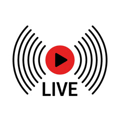 live stream,radio tower icon