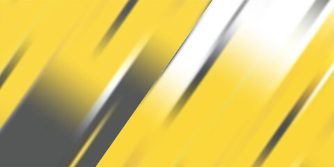 Abstract diagonal black yellow and white stripes racing background