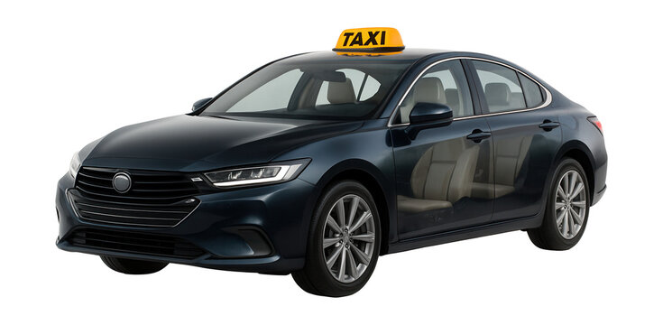 Premium hybrid taxi featuring a comfortable interior and elegant exterior design.