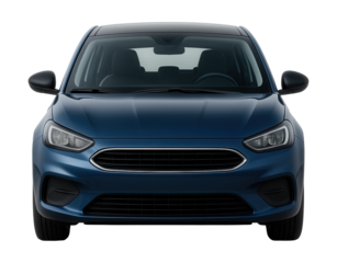Compact car featuring a panoramic glass roof and sleek black side mirrors.