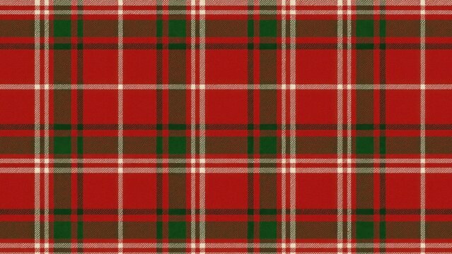 Classic red plaid pattern wallpaper.