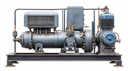 Industrial compressor system used in manufacturing facilities