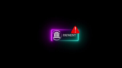 Online payment fraud warning during mobile transaction as man uses credit card for digital banking, facing potential fraud, phishing, and cybersecurity threats in financial transactions - Powered by Adobe