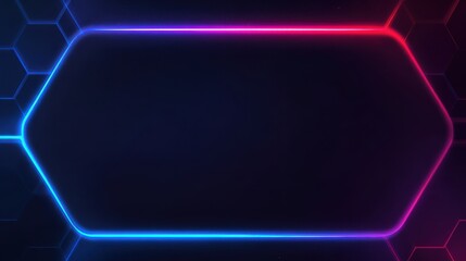 Stunning photo of futuristic esport background for gaming live streaming. Esport game tournament competition neon banner.