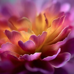 macro flower pastel petals