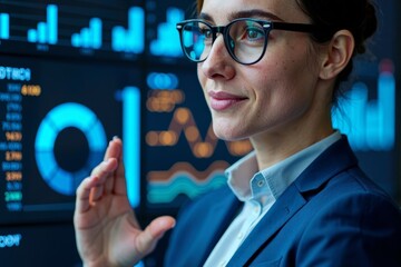 Visualizing individuals as data points in a business data analytics dashboard: A photo series