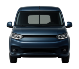 Compact van featuring clean lines and a single rear window design.