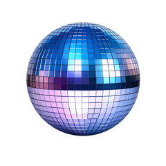 Obraz premium disco ball isolated on transparent background, png