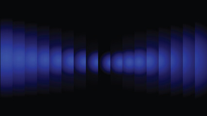 Electric Blue Pulse Wave on Deep Black Background – Futuristic Glowing Light Pattern with Symmetrical Radiant Energy Beams for Abstract Digital Art, Tech Themes, and Modern Visual Design