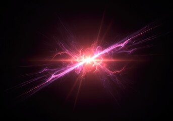 Abstract energetic visualization showing ethereal glow and flowing light streams. Deep vibrant colors suggest spiritual depth ,glow ,concept ,smooth