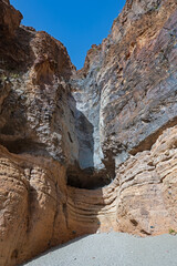 Dramatic Water Chute Deep in the Desert