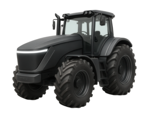 Electric tractor featuring a sloped nose and a horizontal light strip at the front.