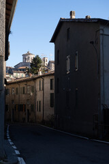 dolce scorcio di Capranica prenestina, in provincia di Roma