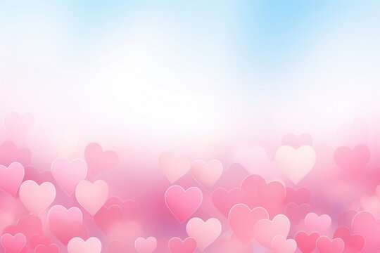 Hearts fluffy border gradient background backgrounds abstract outdoors.