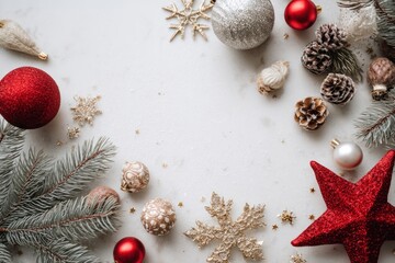 Festive holiday decorations with elegance.