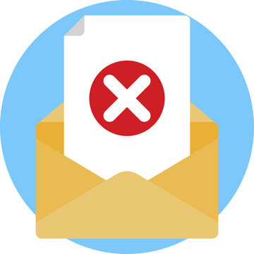 Email or message that has been denied or refused.