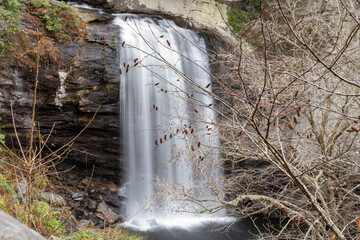 Waterfall long exposure shot