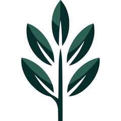Olive Branch Vector Icon