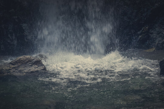 Cascade de Setti Fatma dans la vall&eacute;e de l&rsquo;Ourika au Maroc