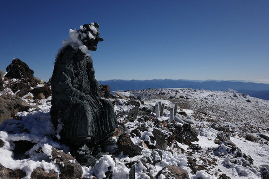寒い雪山