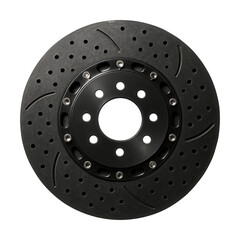 Lightweight carbon-ceramic brake disc featuring a textured surface.