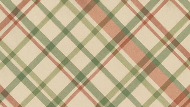 Vintage plaid pattern wallpaper.